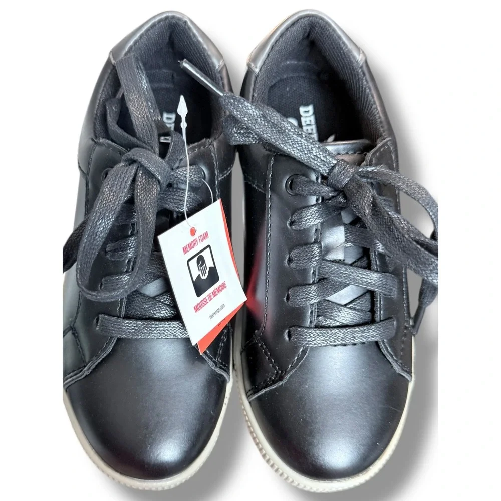 Deer Stags Joshua Black Sneakers Shoes Kids Size 13M Lace Up
